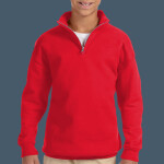 Youth 1/4 Zip Cadet Collar Sweatshirt