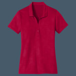 Ladies Embossed PosiCharge ® Tough Polo ™