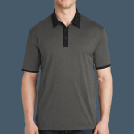 Heather Contender ™ Contrast Polo