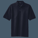 Tall Heavyweight Cotton Pique Polo