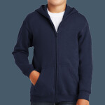 Youth Heavy Blend Full Zip Hooded Sweatshirt