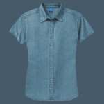 Women's Short Sleeve Value Denim Shirt