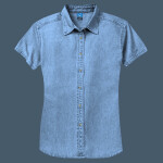 Women's Short Sleeve Value Denim Shirt