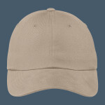 Unstructured Brushed Twill Cap