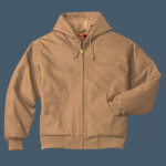 Tall Duck Cloth Hooded Work Jacket