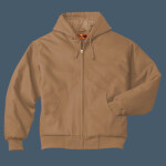 Tall Duck Cloth Hooded Work Jacket