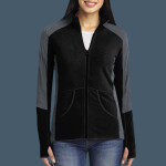 Women's Colorblock Microfleece Jacket