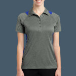 Women's Heather Colorblock Contender Polo