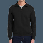 Super Sweats ® NuBlend ® 1/4 Zip Sweatshirt with Cadet Collar