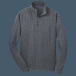 Slub Fleece 1/4 Zip Pullover