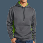 Sport Wick ® CamoHex Fleece Colorblock Hooded Pullover