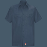 Short Sleeve Solid Ripstop Shirt
