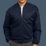 Team Style Jacket with Slash Pockets