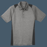 Heather Colorblock Contender Polo