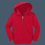 Toddler Core Fleece Full Zip Hooded Sweatshirt