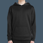 Youth Sport Wick ® Fleece Colorblock Hooded Pullover