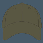 Embroidered Camouflage Cap