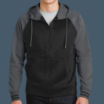 Sport Wick ® Varsity Fleece Full Zip Hooded Jacket