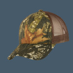 Structured Camouflage Mesh Back Cap