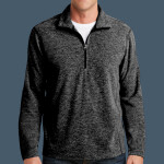 Heather Microfleece 1/2 Zip Pullover