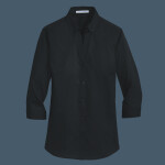 Women's 3/4 Sleeve SuperPro Twill Shirt
