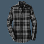 Women's Plaid Flannel Tunic