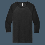 Unisex 3/4 Sleeve Baseball Tee