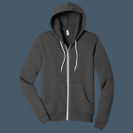 Unisex Sponge Fleece Full Zip Hoodie