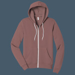 Unisex Sponge Fleece Full Zip Hoodie