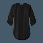 Women's 3/4 Sleeve Tunic Blouse