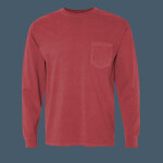 Heavyweight Ring Spun Long Sleeve Pocket Tee