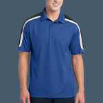 Tricolor Shoulder Micropique Sport Wick ® Polo