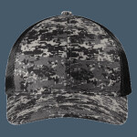 Digi Camo Snapback Trucker Cap