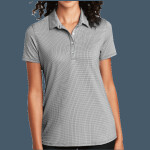 Women's Gingham Polo