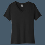 Women's Relaxed Jersey Short Sleeve V Neck Tee
